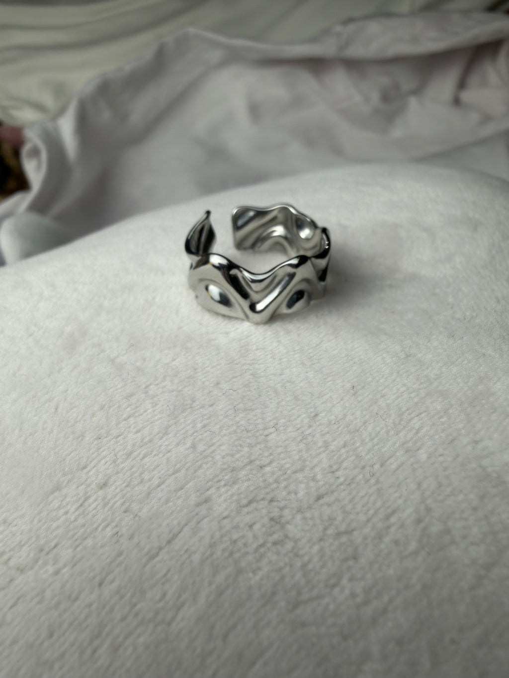Anello Marble Silver