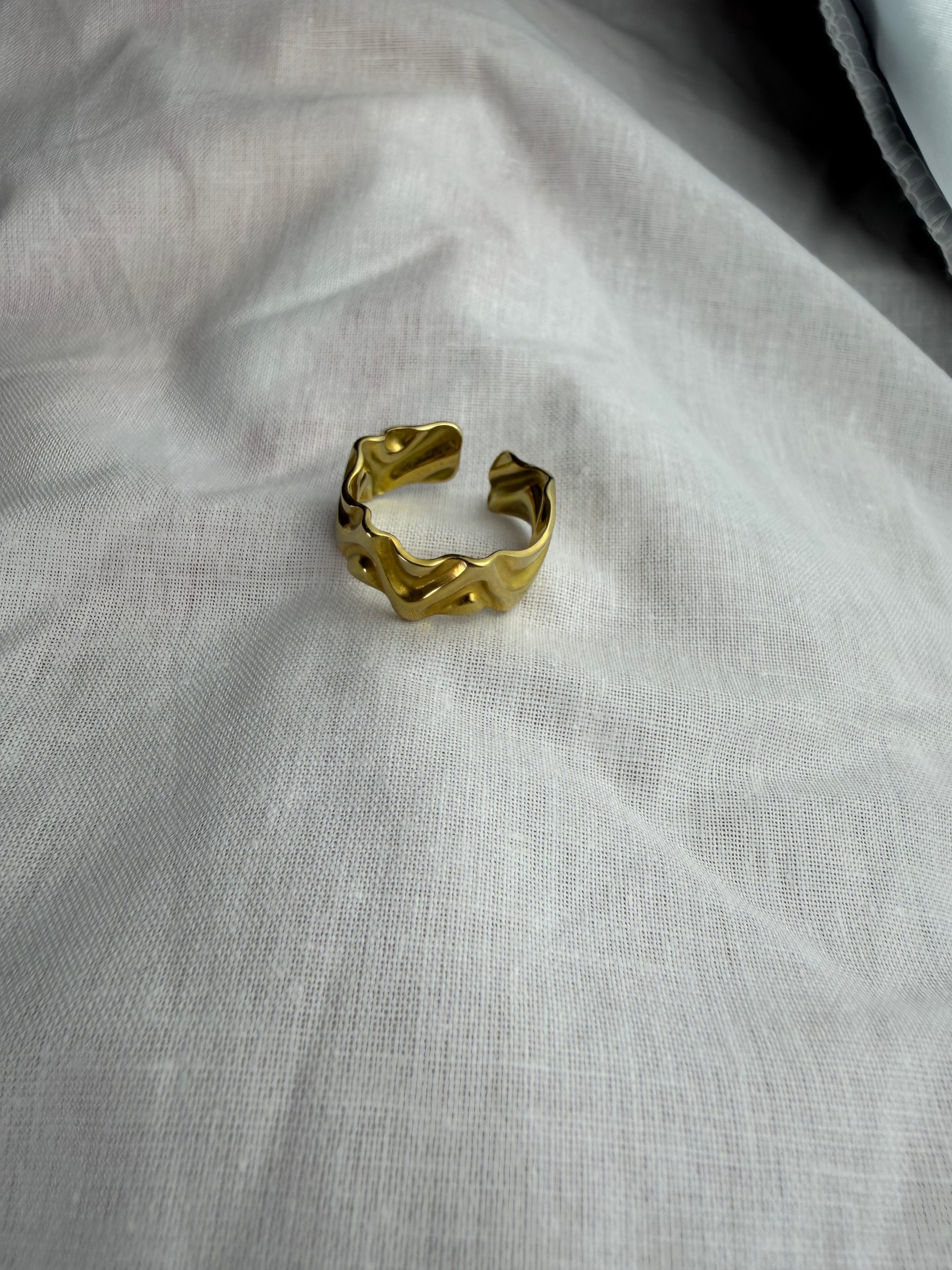 Anello marble Gold