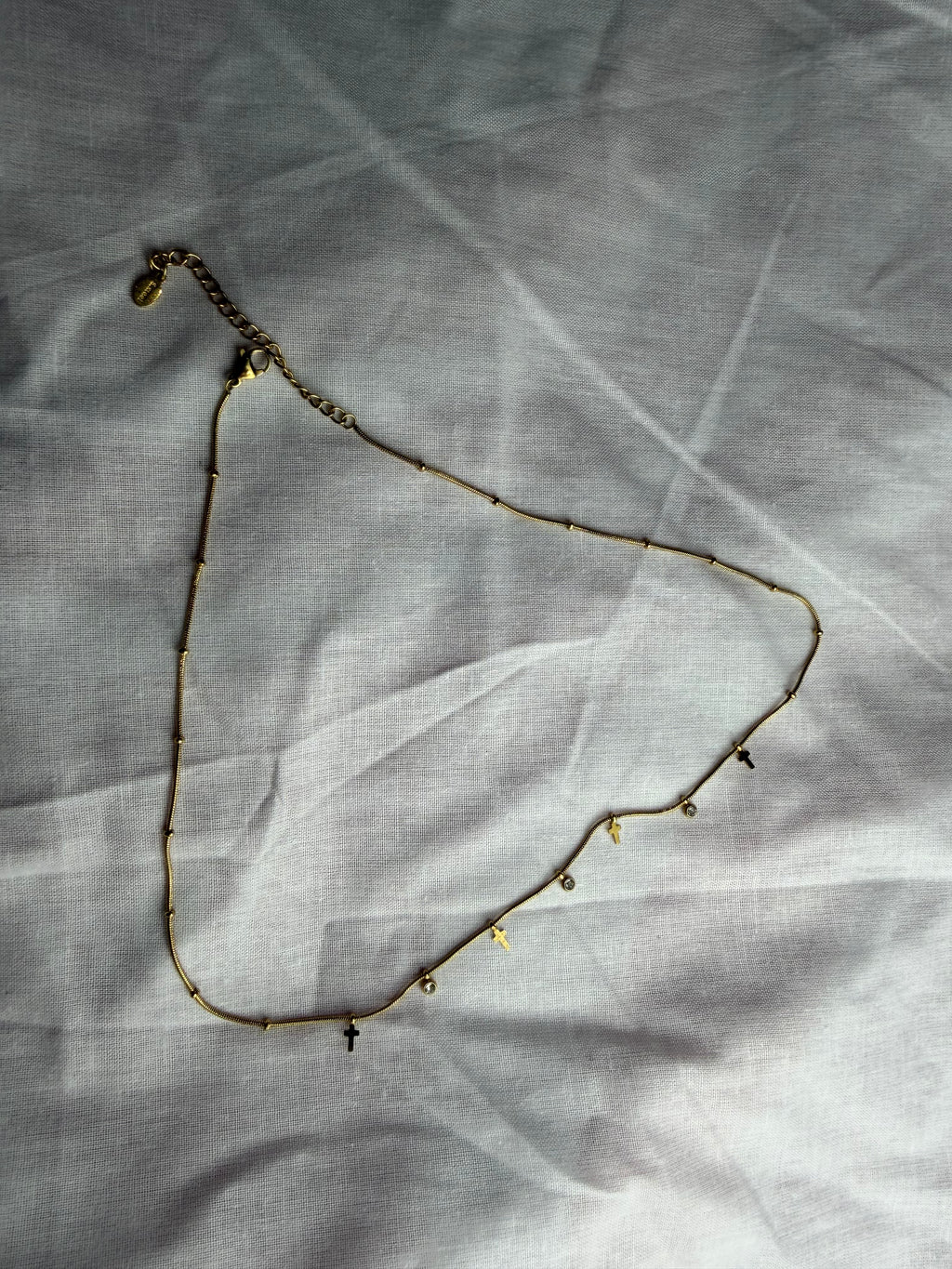 Collana mini croce