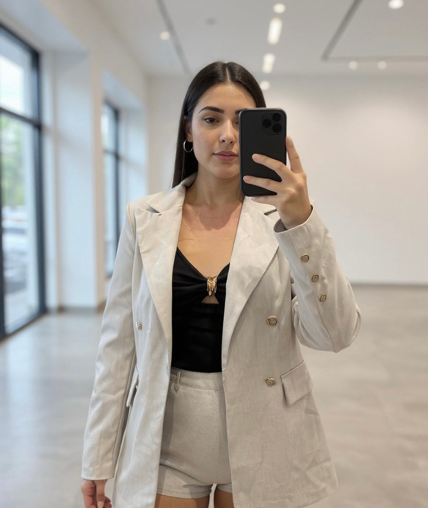 Blazer Catrice Grey