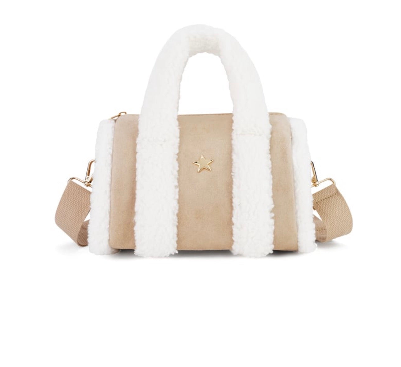 Borsa Teddy light beige