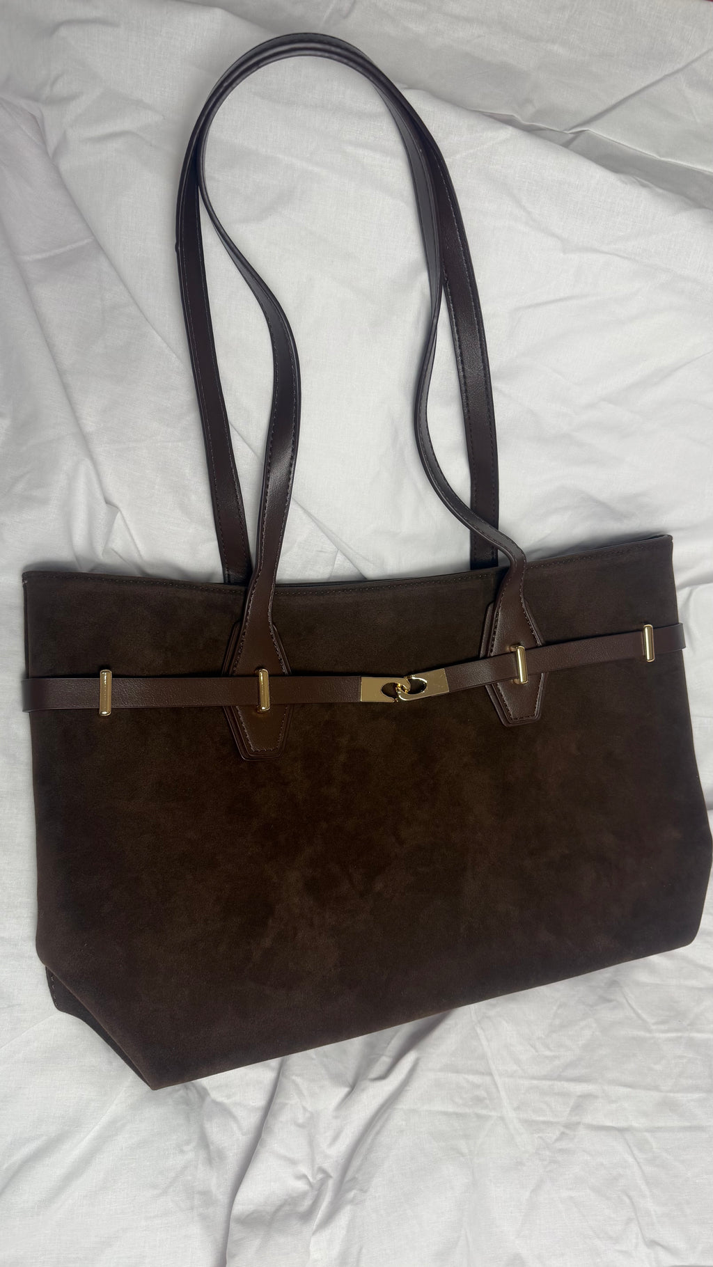 Borsa Emily scamosciata