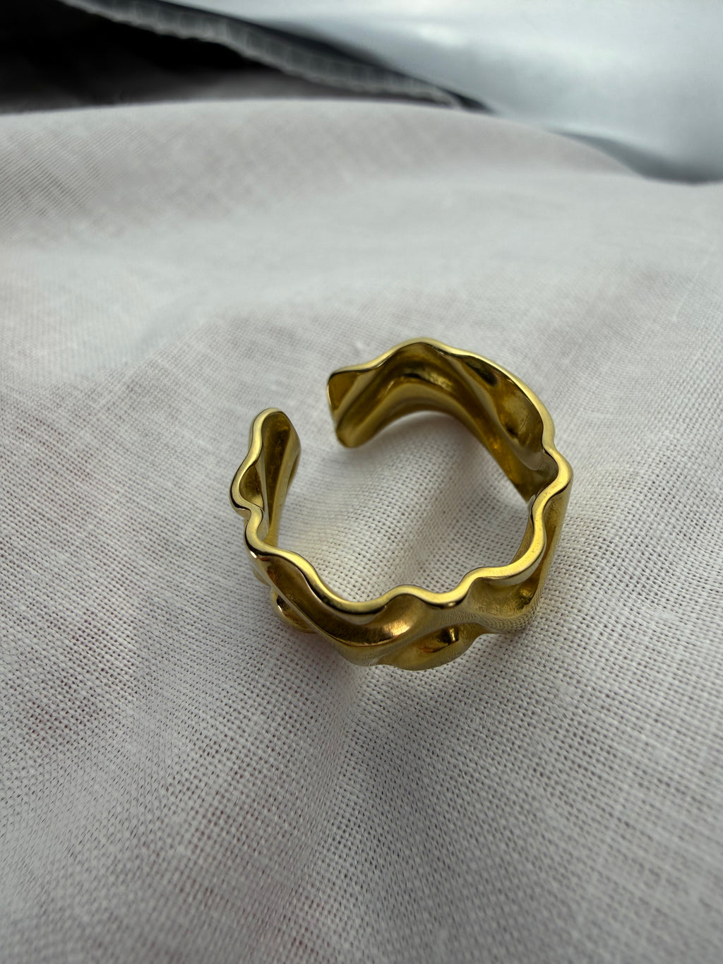 Anello marble Gold