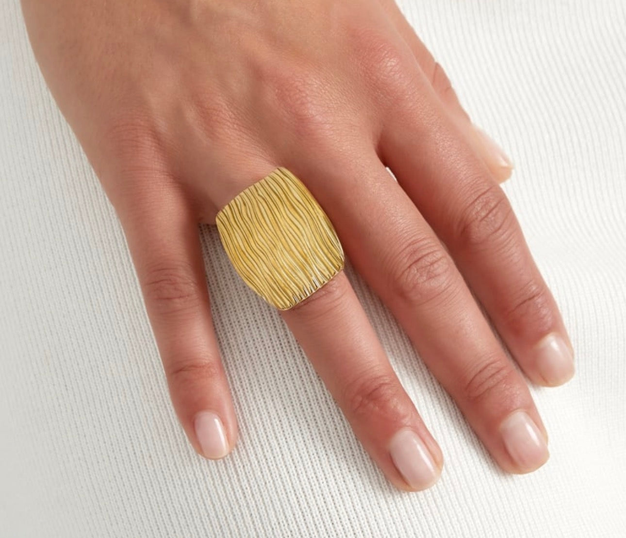 Anello Extra Bold Gold