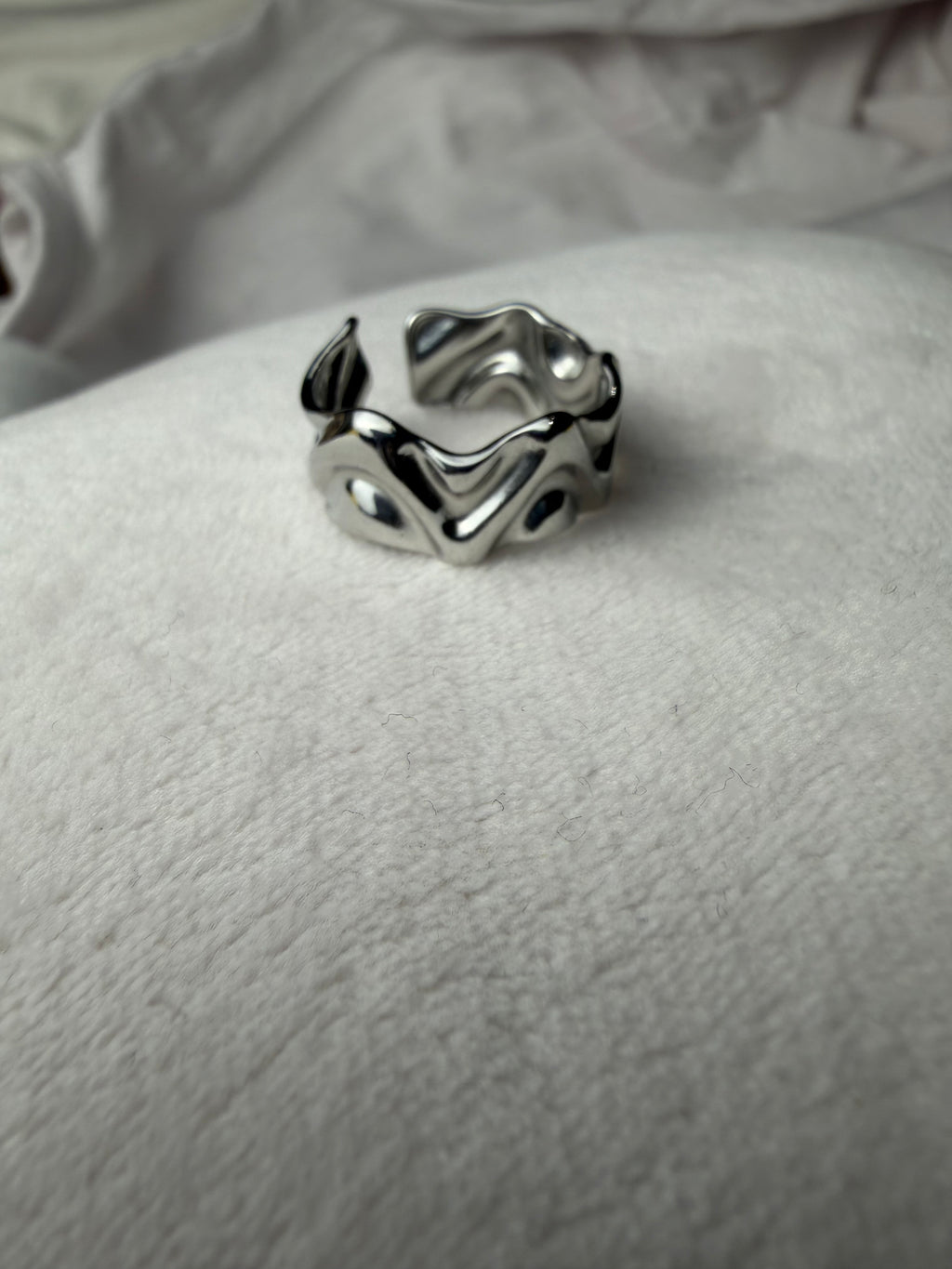 Anello Marble Silver