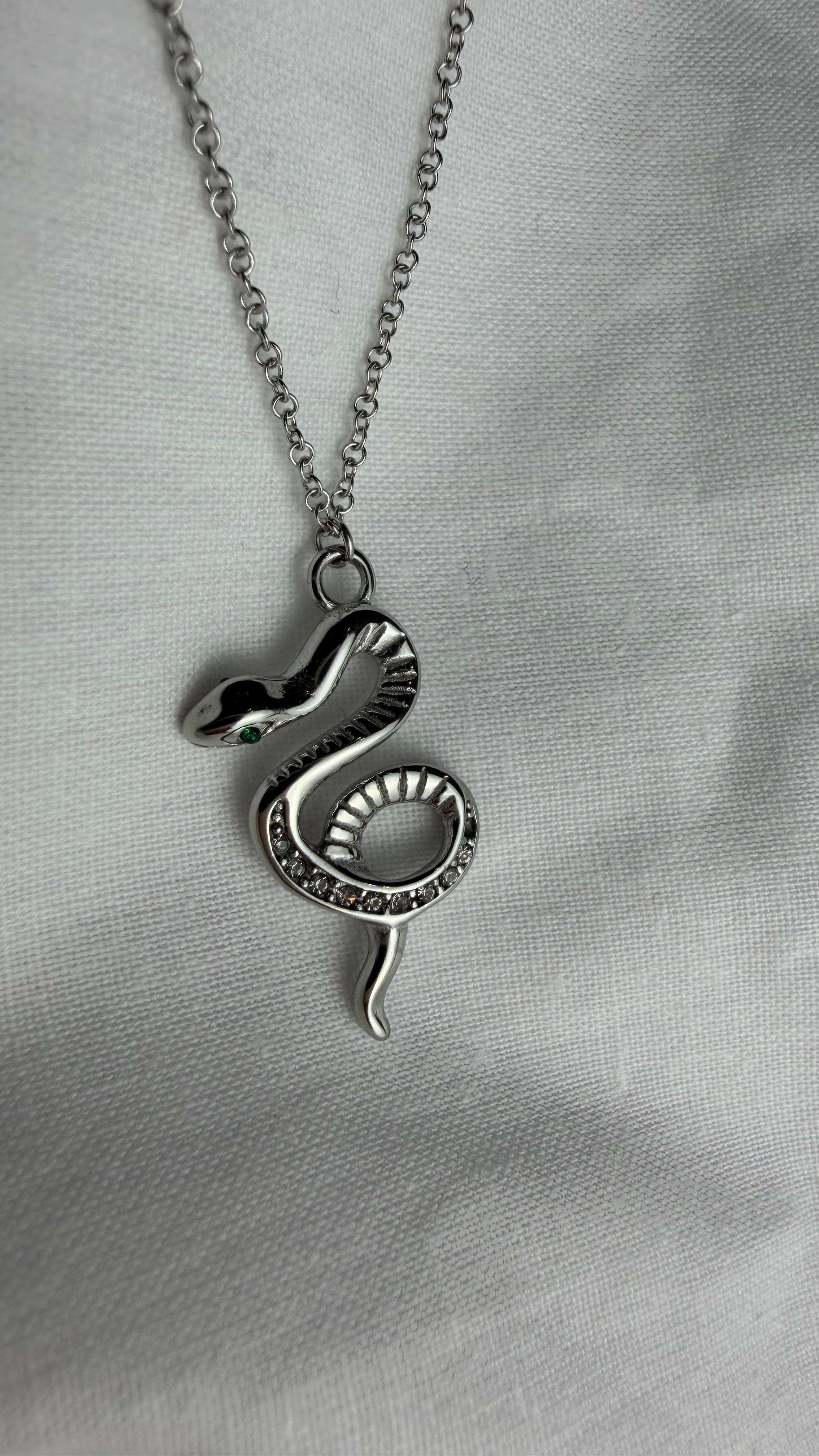 Collana Snake Silver