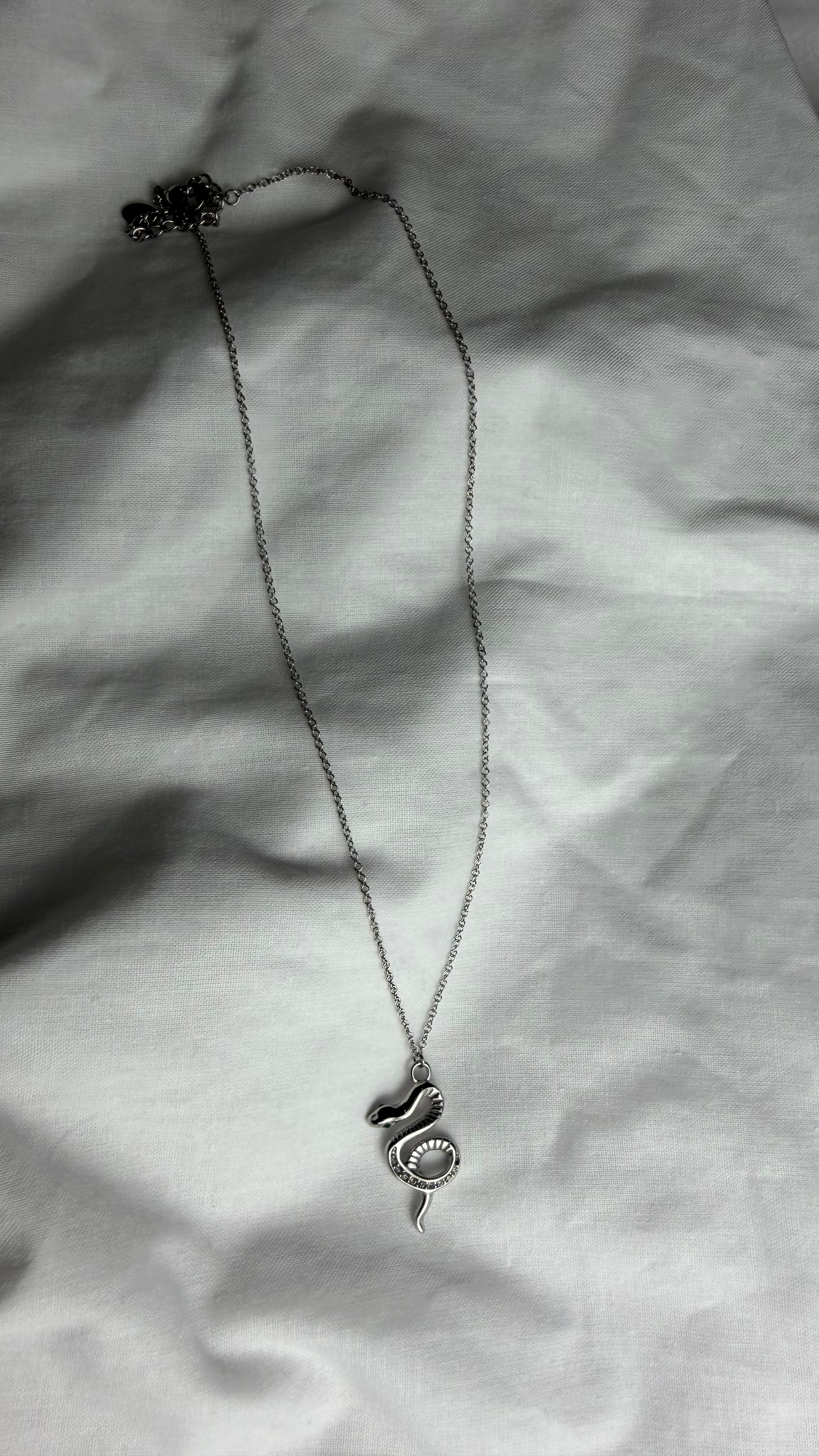 Collana Snake Silver