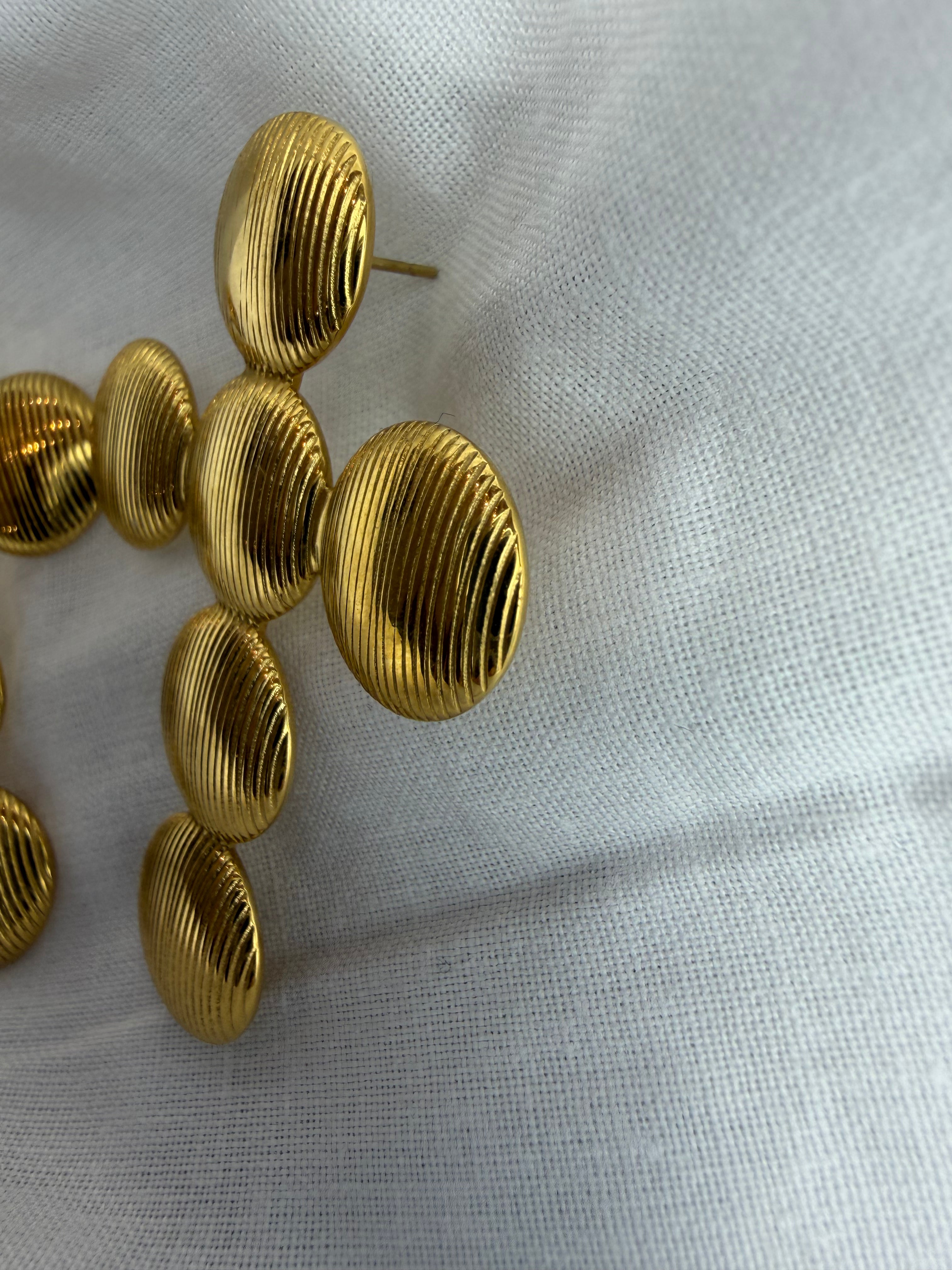 Orecchini croce bold