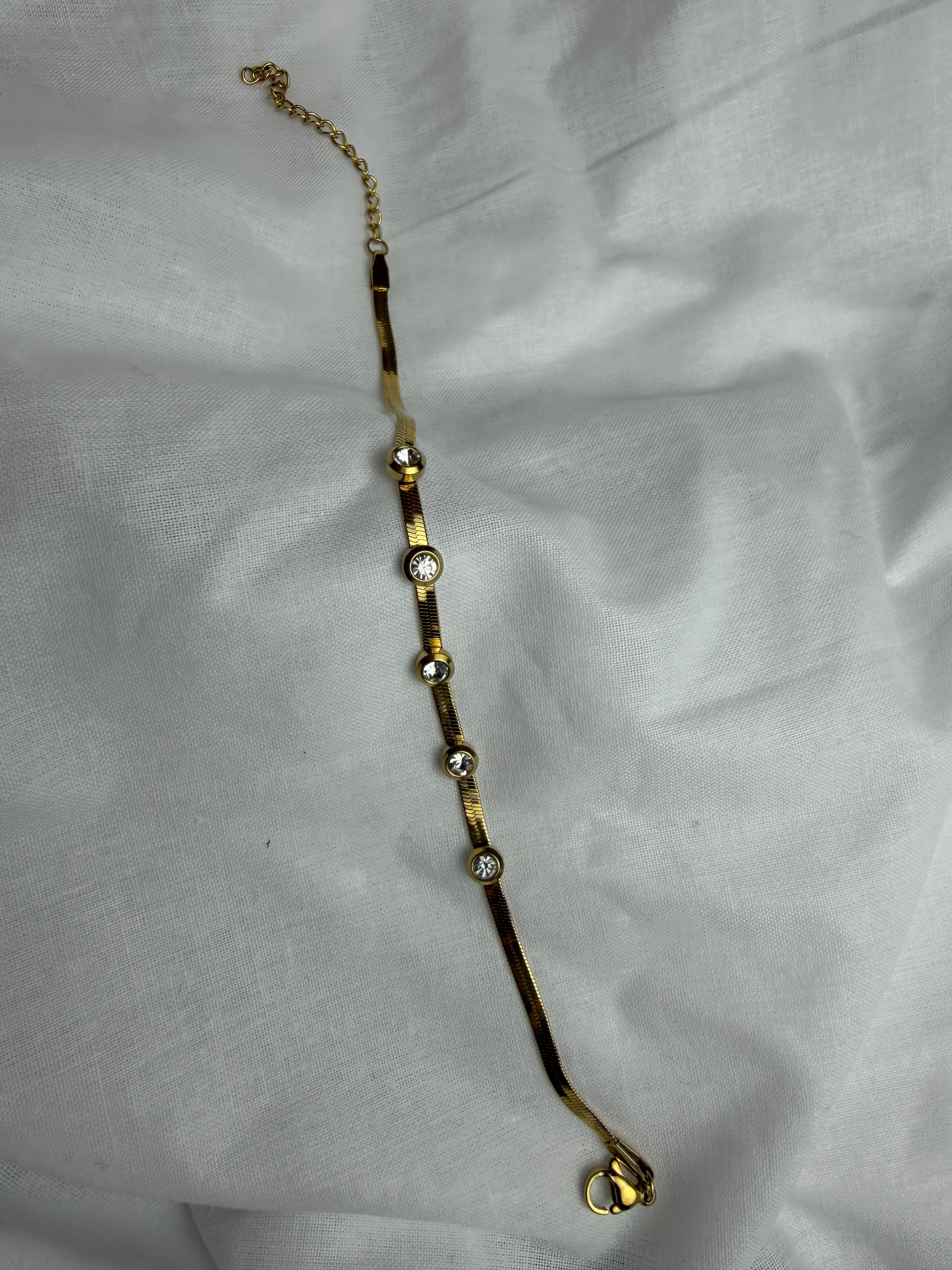 Bracciale Infinity Gold