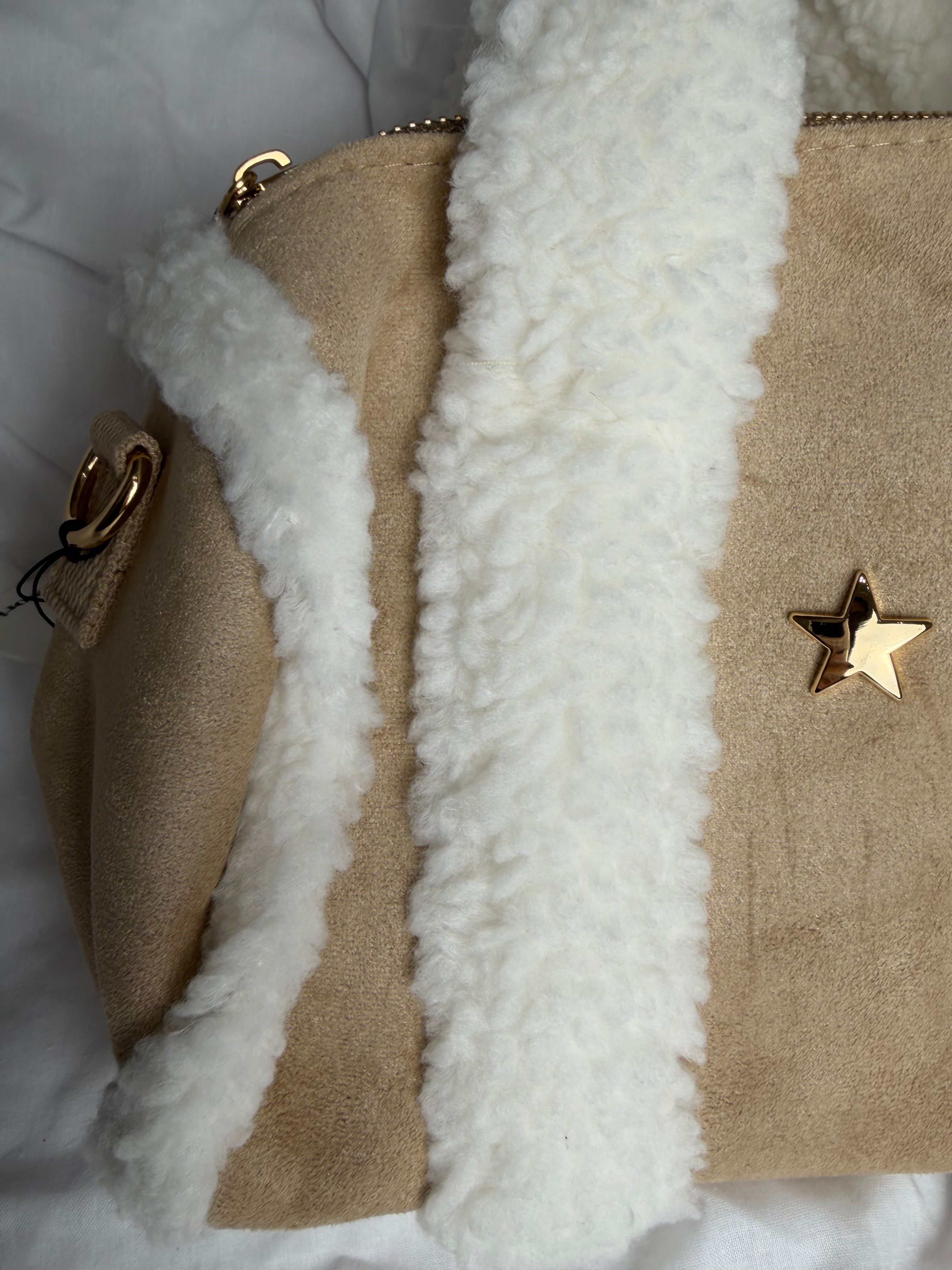 Borsa Teddy light beige