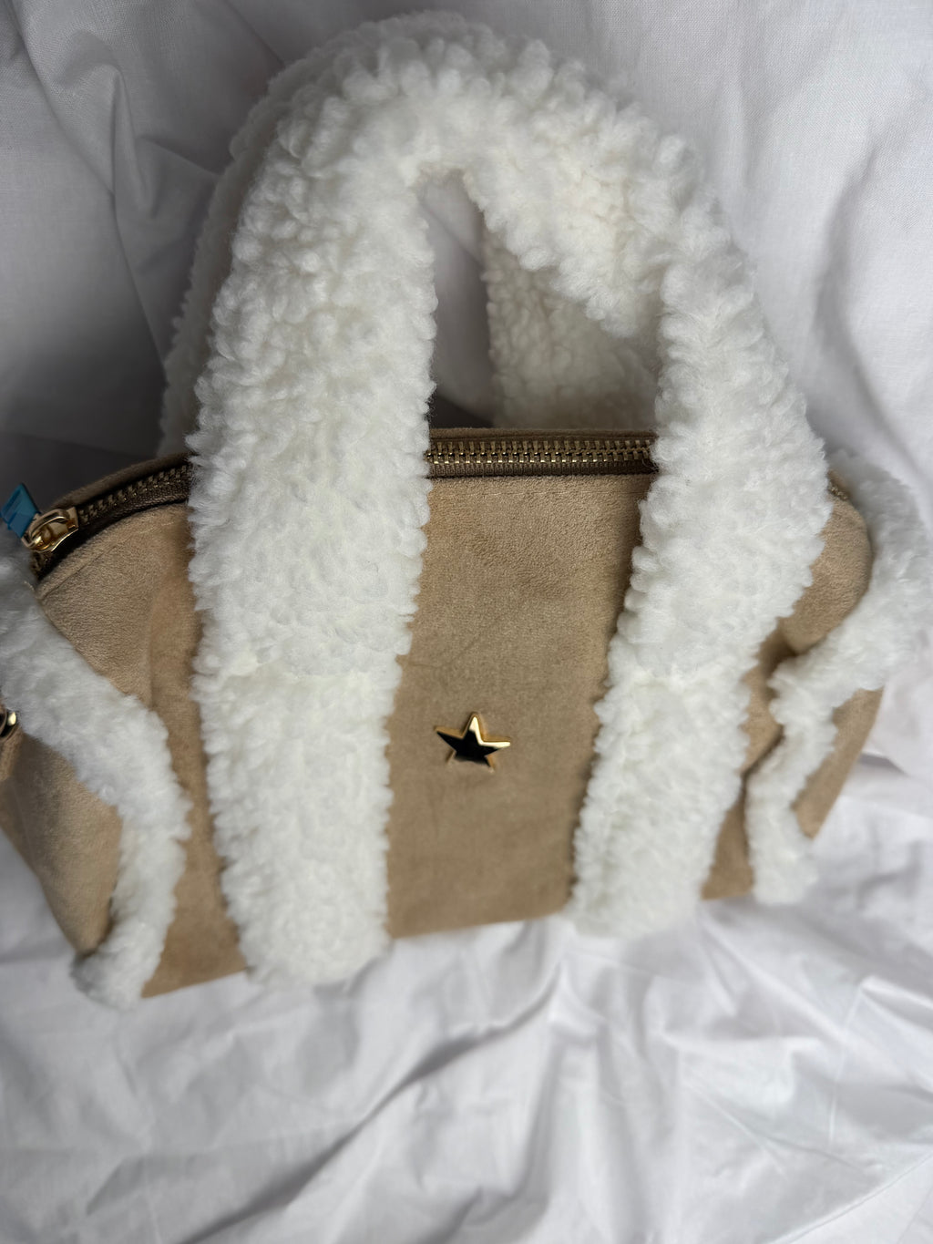 Borsa Teddy light beige
